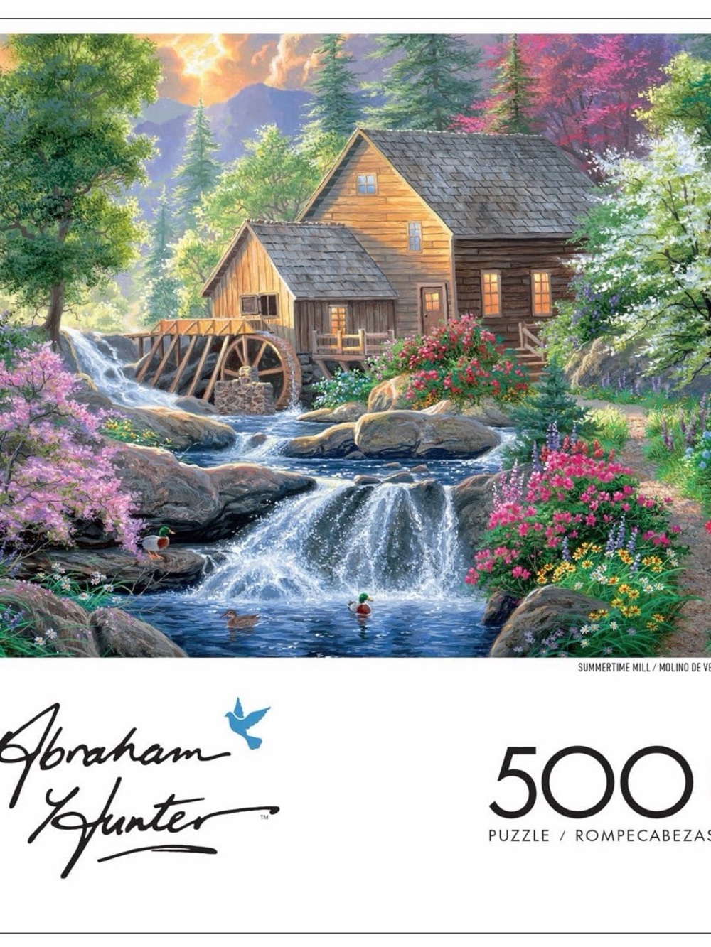 'Summertime Mill' 500 Piece Puzzle